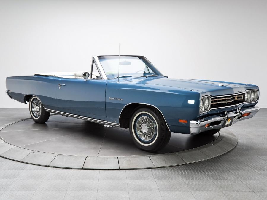  Plymouth Sport Satellite Convertible 1969 года  (фото 10 из 13)